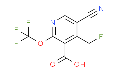 AM213704 | 1804303-99-8 | 5-Cyano-4-(fluoromethyl)-2-(trifluoromethoxy)pyridine-3-carboxylic acid