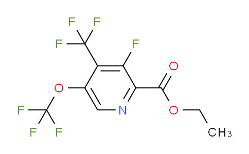 AM213705 | 1803667-65-3 | Ethyl 3-fluoro-5-(trifluoromethoxy)-4-(trifluoromethyl)pyridine-2-carboxylate