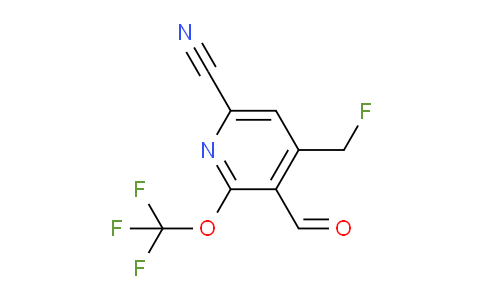 AM213707 | 1804629-47-7 | 6-Cyano-4-(fluoromethyl)-2-(trifluoromethoxy)pyridine-3-carboxaldehyde