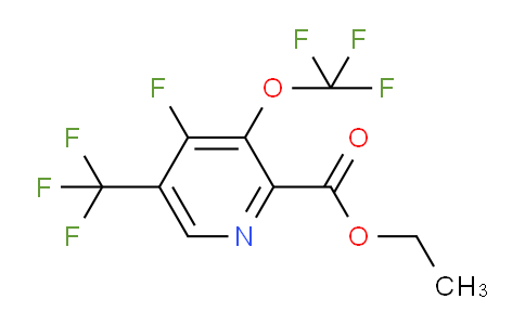 AM213708 | 1806195-88-9 | Ethyl 4-fluoro-3-(trifluoromethoxy)-5-(trifluoromethyl)pyridine-2-carboxylate