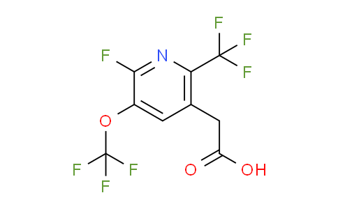 AM213709 | 1804814-51-4 | 2-Fluoro-3-(trifluoromethoxy)-6-(trifluoromethyl)pyridine-5-acetic acid