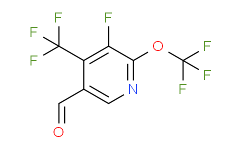 AM213717 | 1804749-40-3 | 3-Fluoro-2-(trifluoromethoxy)-4-(trifluoromethyl)pyridine-5-carboxaldehyde