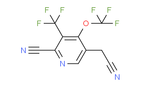 AM213720 | 1804708-81-3 | 2-Cyano-4-(trifluoromethoxy)-3-(trifluoromethyl)pyridine-5-acetonitrile