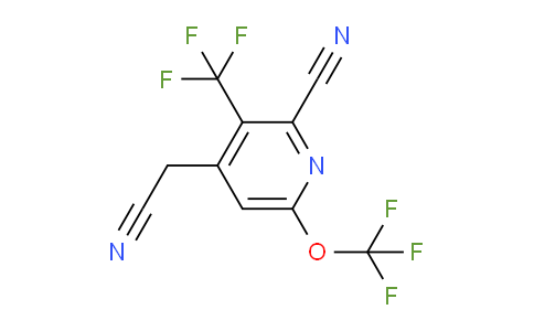 AM213721 | 1804338-93-9 | 2-Cyano-6-(trifluoromethoxy)-3-(trifluoromethyl)pyridine-4-acetonitrile