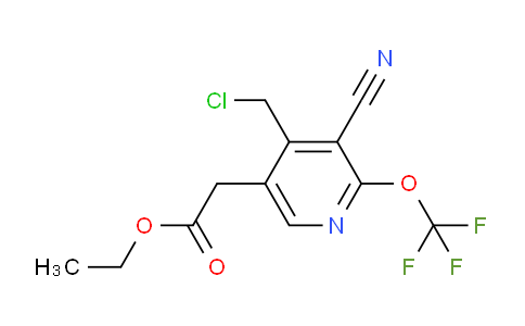 AM213729 | 1806111-36-3 | Ethyl 4-(chloromethyl)-3-cyano-2-(trifluoromethoxy)pyridine-5-acetate