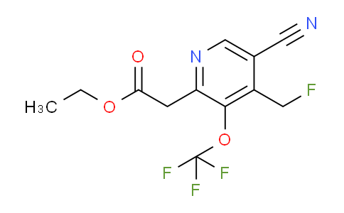 AM213731 | 1804621-86-0 | Ethyl 5-cyano-4-(fluoromethyl)-3-(trifluoromethoxy)pyridine-2-acetate