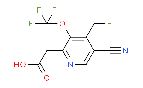 AM213739 | 1804735-06-5 | 5-Cyano-4-(fluoromethyl)-3-(trifluoromethoxy)pyridine-2-acetic acid