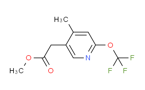 AM21374 | 1804296-28-3 | Methyl 4-methyl-2-(trifluoromethoxy)pyridine-5-acetate