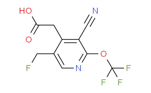 AM213740 | 1803665-43-1 | 3-Cyano-5-(fluoromethyl)-2-(trifluoromethoxy)pyridine-4-acetic acid