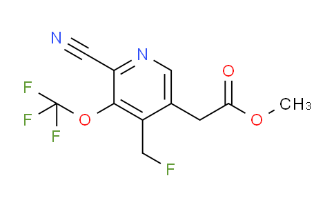 AM213745 | 1804621-38-2 | Methyl 2-cyano-4-(fluoromethyl)-3-(trifluoromethoxy)pyridine-5-acetate