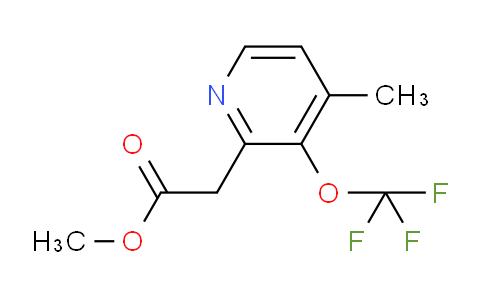 AM21375 | 1804503-95-4 | Methyl 4-methyl-3-(trifluoromethoxy)pyridine-2-acetate