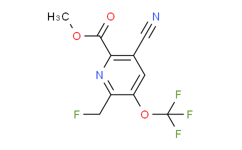 AM213750 | 1804780-37-7 | Methyl 5-cyano-2-(fluoromethyl)-3-(trifluoromethoxy)pyridine-6-carboxylate