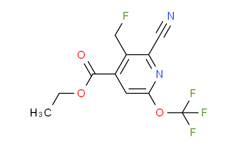AM213751 | 1806162-27-5 | Ethyl 2-cyano-3-(fluoromethyl)-6-(trifluoromethoxy)pyridine-4-carboxylate