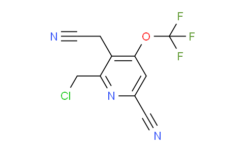 AM213756 | 1804737-79-8 | 2-(Chloromethyl)-6-cyano-4-(trifluoromethoxy)pyridine-3-acetonitrile