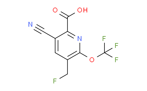 AM213758 | 1804348-64-8 | 3-Cyano-5-(fluoromethyl)-6-(trifluoromethoxy)pyridine-2-carboxylic acid