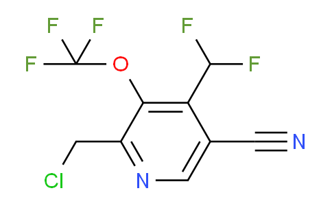 AM213759 | 1806075-40-0 | 2-(Chloromethyl)-5-cyano-4-(difluoromethyl)-3-(trifluoromethoxy)pyridine