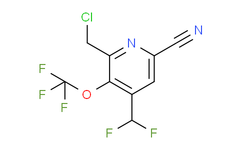 AM213761 | 1804302-34-8 | 2-(Chloromethyl)-6-cyano-4-(difluoromethyl)-3-(trifluoromethoxy)pyridine