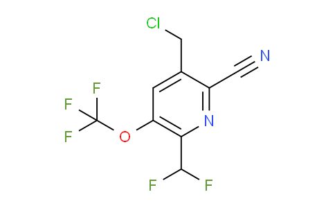 AM213763 | 1806073-89-1 | 3-(Chloromethyl)-2-cyano-6-(difluoromethyl)-5-(trifluoromethoxy)pyridine