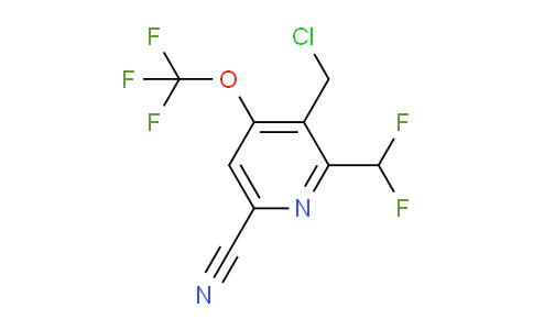AM213765 | 1803947-78-5 | 3-(Chloromethyl)-6-cyano-2-(difluoromethyl)-4-(trifluoromethoxy)pyridine