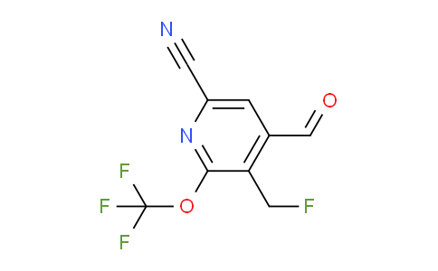 AM213770 | 1804734-07-3 | 6-Cyano-3-(fluoromethyl)-2-(trifluoromethoxy)pyridine-4-carboxaldehyde