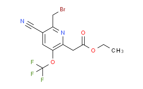 AM213777 | 1803947-19-4 | Ethyl 2-(bromomethyl)-3-cyano-5-(trifluoromethoxy)pyridine-6-acetate