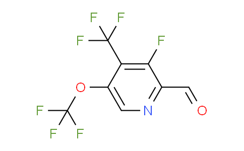 AM213781 | 1804628-50-9 | 3-Fluoro-5-(trifluoromethoxy)-4-(trifluoromethyl)pyridine-2-carboxaldehyde