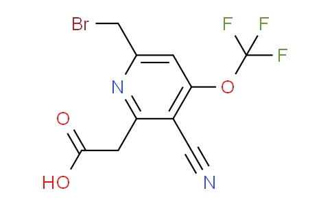 AM213787 | 1806189-95-6 | 6-(Bromomethyl)-3-cyano-4-(trifluoromethoxy)pyridine-2-acetic acid