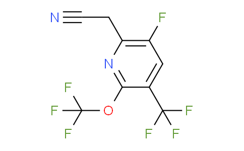 AM213809 | 1803666-94-5 | 5-Fluoro-2-(trifluoromethoxy)-3-(trifluoromethyl)pyridine-6-acetonitrile