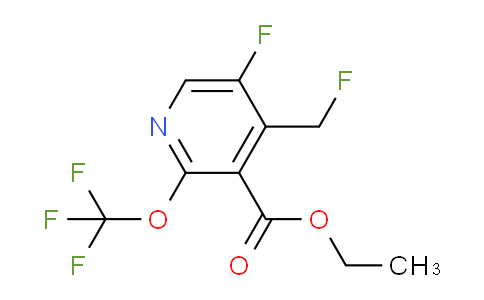 AM213810 | 1804475-45-3 | Ethyl 5-fluoro-4-(fluoromethyl)-2-(trifluoromethoxy)pyridine-3-carboxylate