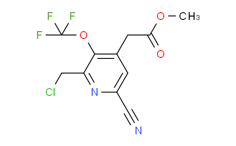 AM213815 | 1806110-55-3 | Methyl 2-(chloromethyl)-6-cyano-3-(trifluoromethoxy)pyridine-4-acetate