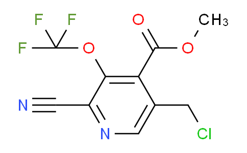 AM213817 | 1803928-99-5 | Methyl 5-(chloromethyl)-2-cyano-3-(trifluoromethoxy)pyridine-4-carboxylate