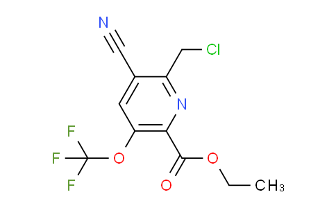 AM213818 | 1804336-52-4 | Ethyl 2-(chloromethyl)-3-cyano-5-(trifluoromethoxy)pyridine-6-carboxylate