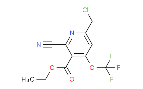 AM213822 | 1804811-82-2 | Ethyl 6-(chloromethyl)-2-cyano-4-(trifluoromethoxy)pyridine-3-carboxylate