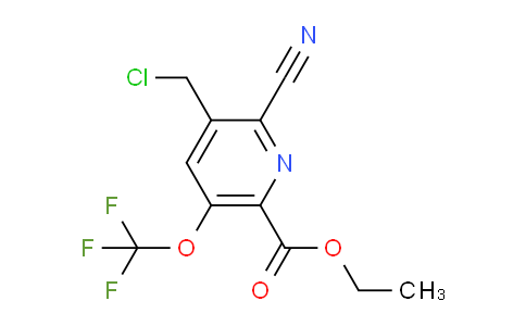 AM213823 | 1804709-22-5 | Ethyl 3-(chloromethyl)-2-cyano-5-(trifluoromethoxy)pyridine-6-carboxylate