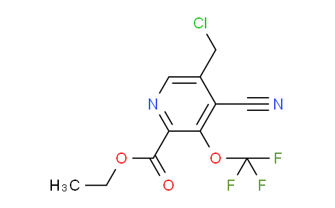 AM213825 | 1804656-67-4 | Ethyl 5-(chloromethyl)-4-cyano-3-(trifluoromethoxy)pyridine-2-carboxylate