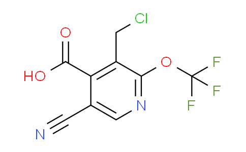 AM213828 | 1804643-17-1 | 3-(Chloromethyl)-5-cyano-2-(trifluoromethoxy)pyridine-4-carboxylic acid