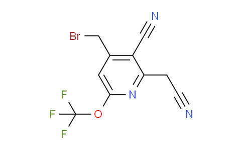 AM213831 | 1803944-26-4 | 4-(Bromomethyl)-3-cyano-6-(trifluoromethoxy)pyridine-2-acetonitrile