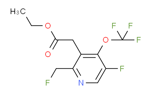 AM213843 | 1806743-02-1 | Ethyl 5-fluoro-2-(fluoromethyl)-4-(trifluoromethoxy)pyridine-3-acetate