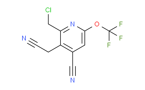 AM213848 | 1804809-48-0 | 2-(Chloromethyl)-4-cyano-6-(trifluoromethoxy)pyridine-3-acetonitrile