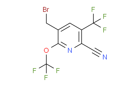 AM213852 | 1804301-44-7 | 3-(Bromomethyl)-6-cyano-2-(trifluoromethoxy)-5-(trifluoromethyl)pyridine