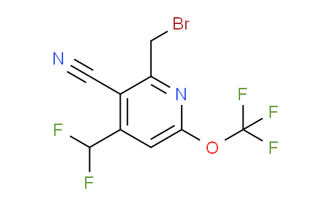 AM213860 | 1804322-60-8 | 2-(Bromomethyl)-3-cyano-4-(difluoromethyl)-6-(trifluoromethoxy)pyridine