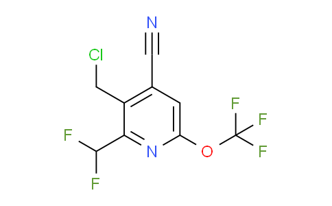 AM213863 | 1803947-53-6 | 3-(Chloromethyl)-4-cyano-2-(difluoromethyl)-6-(trifluoromethoxy)pyridine