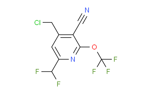AM213867 | 1806075-64-8 | 4-(Chloromethyl)-3-cyano-6-(difluoromethyl)-2-(trifluoromethoxy)pyridine