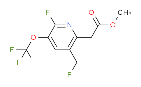 AM213869 | 1804338-71-3 | Methyl 2-fluoro-5-(fluoromethyl)-3-(trifluoromethoxy)pyridine-6-acetate