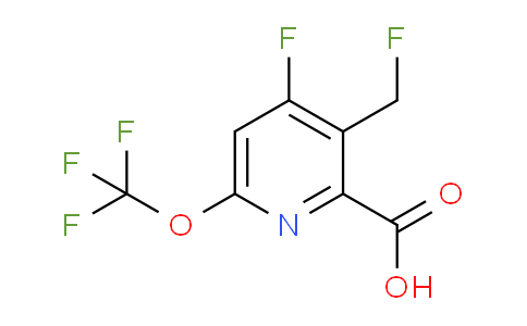 AM213872 | 1804765-00-1 | 4-Fluoro-3-(fluoromethyl)-6-(trifluoromethoxy)pyridine-2-carboxylic acid