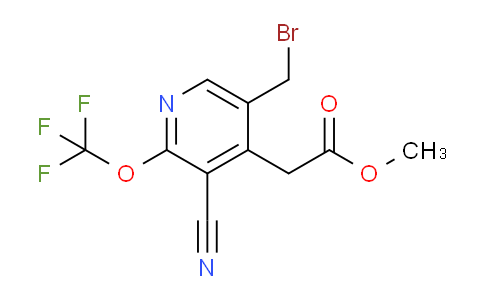 AM213881 | 1806073-33-5 | Methyl 5-(bromomethyl)-3-cyano-2-(trifluoromethoxy)pyridine-4-acetate
