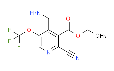 AM213884 | 1804808-81-8 | Ethyl 4-(aminomethyl)-2-cyano-5-(trifluoromethoxy)pyridine-3-carboxylate
