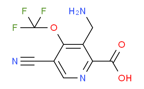 AM213886 | 1804450-00-7 | 3-(Aminomethyl)-5-cyano-4-(trifluoromethoxy)pyridine-2-carboxylic acid
