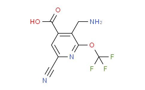 AM213891 | 1804675-35-1 | 3-(Aminomethyl)-6-cyano-2-(trifluoromethoxy)pyridine-4-carboxylic acid