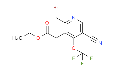 AM213892 | 1806186-42-4 | Ethyl 2-(bromomethyl)-5-cyano-4-(trifluoromethoxy)pyridine-3-acetate